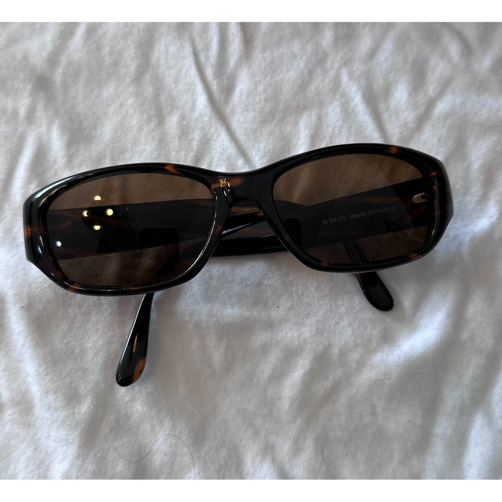 Ellen Tracy Sunglasses Womens Tortoise Brown Vintage Made in Austria B94-31
